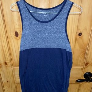BCG Blue Sleeveless Top